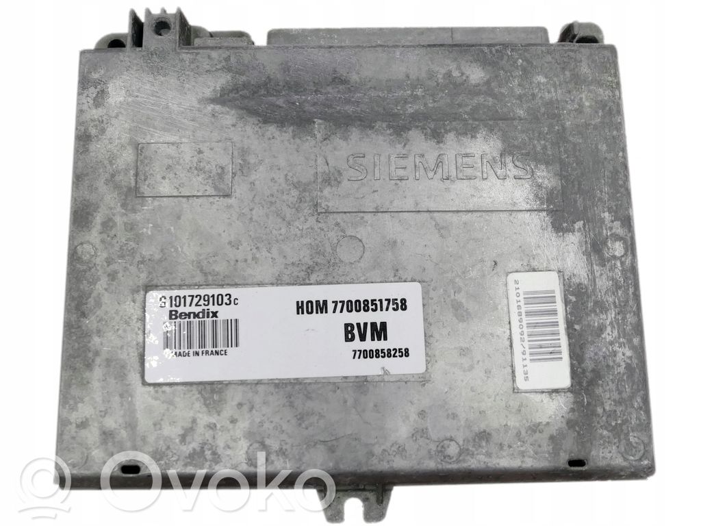 Renault Clio I Engine control unit/module 
