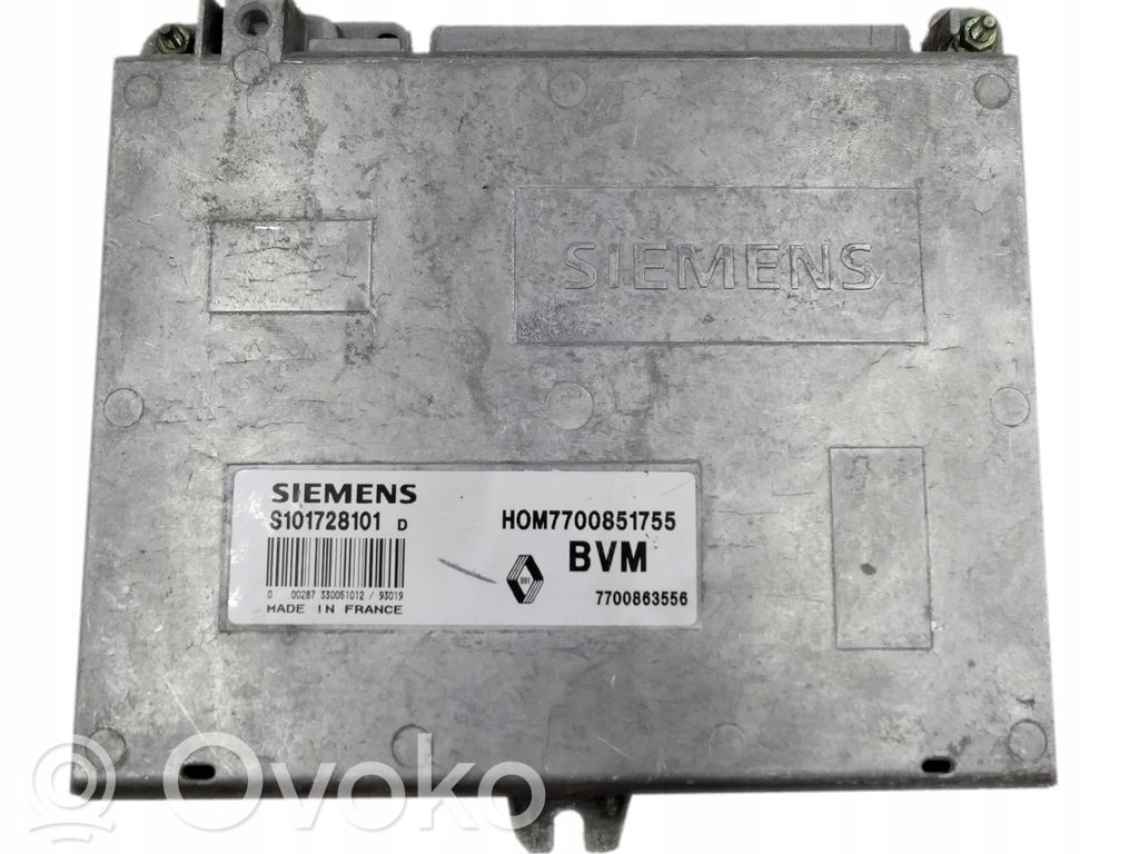 Renault Clio I Engine control unit/module 