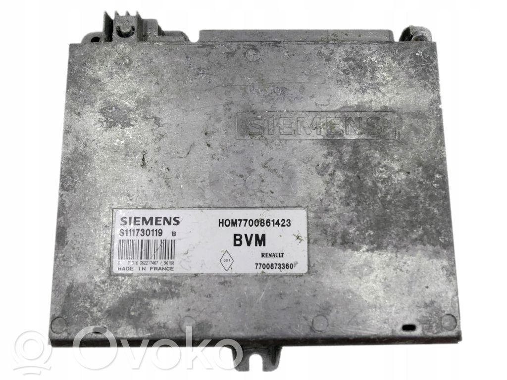 Renault Clio I Engine control unit/module 
