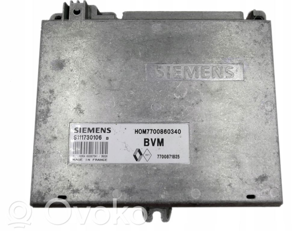 Engine control unit/module   HOM7700860340,S111730106,S111730106B