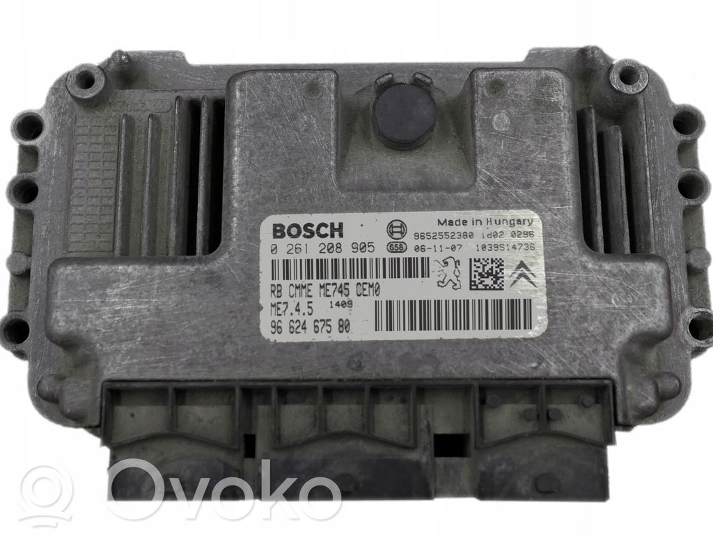 Citroen Berlingo Engine control unit/module 