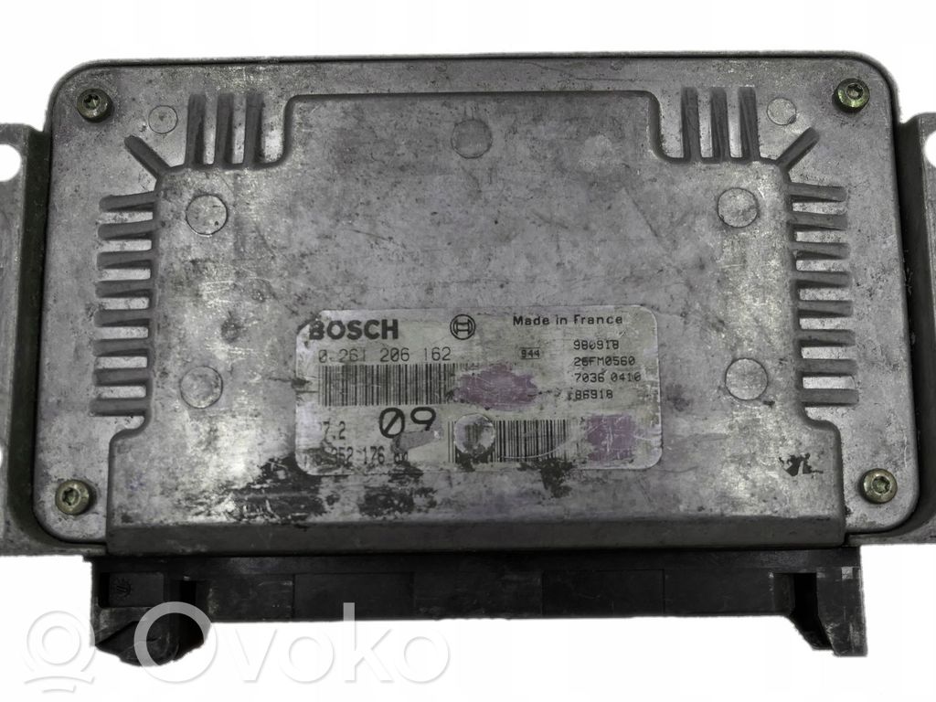 Peugeot 206 Sterownik / Moduł ECU 