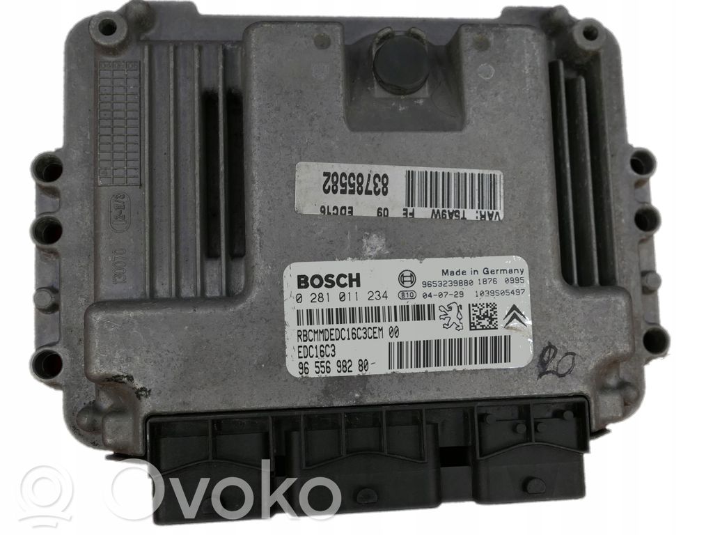 Peugeot 307 CC Unitate/modul de control motor 