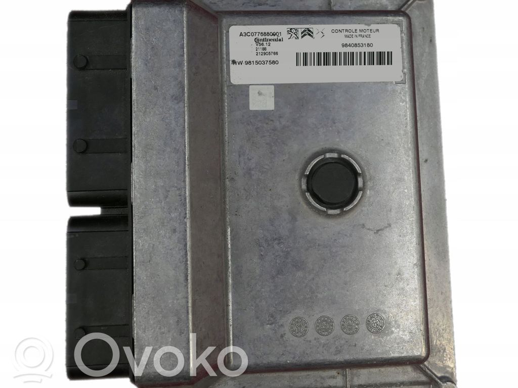 Opel Corsa F Engine control unit/module 