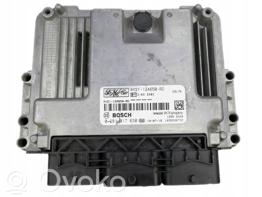 Ford Focus Engine control unit/module 