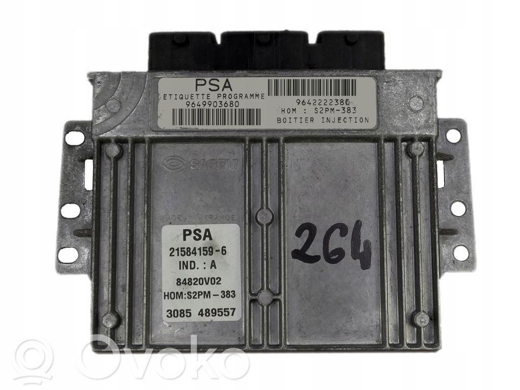 Citroen C2 Engine control unit/module 