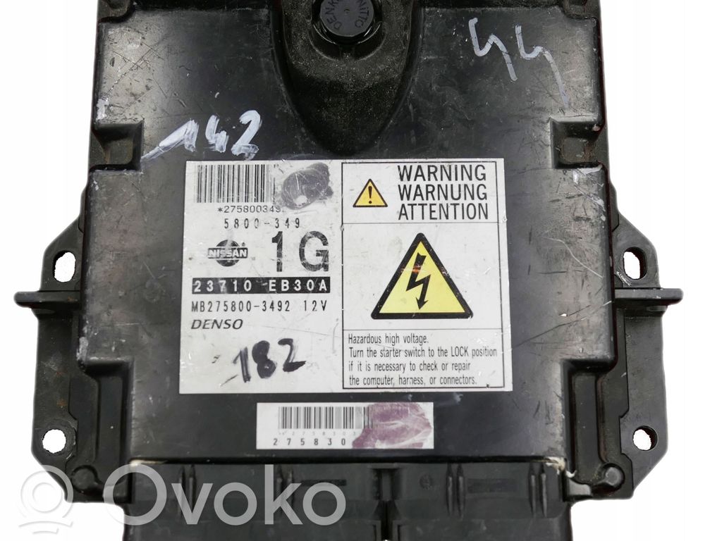 Nissan Navara D40 Engine control unit/module 