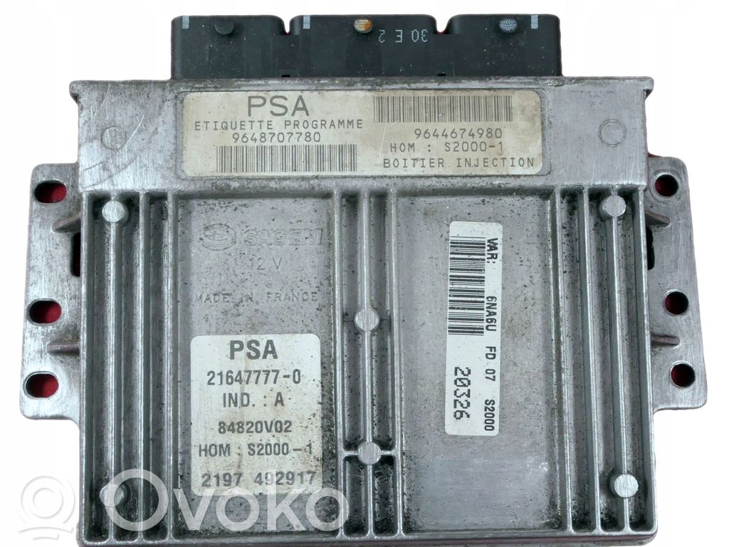 Citroen Xsara Picasso Engine control unit/module 