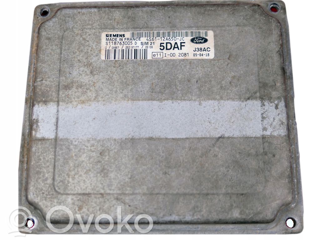 Ford Fiesta Engine control unit/module 