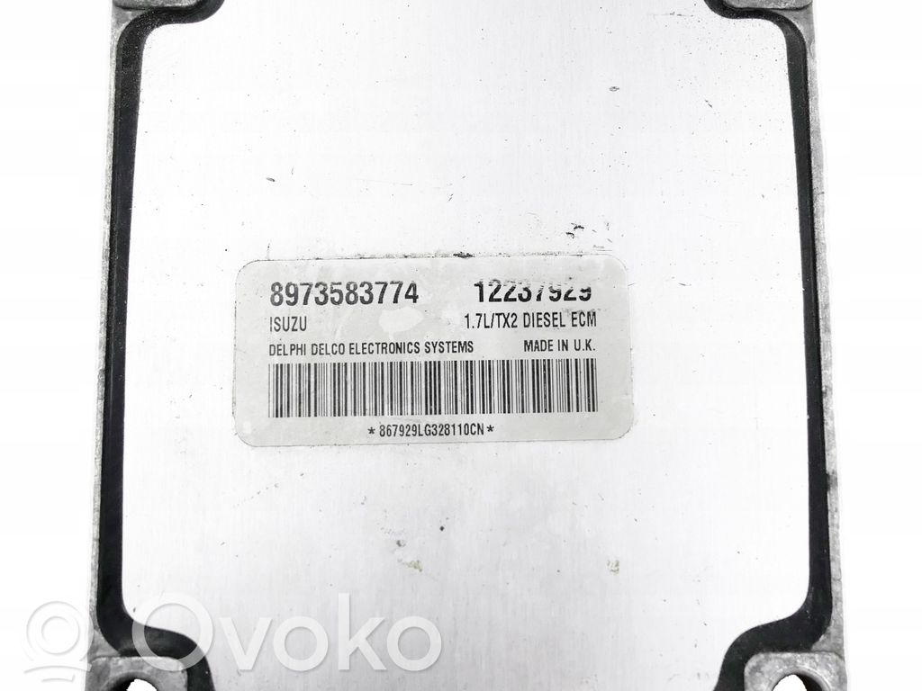 Opel Corsa C Engine control unit/module 