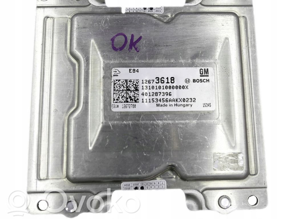 Opel Karl Unitate/modul de control motor 