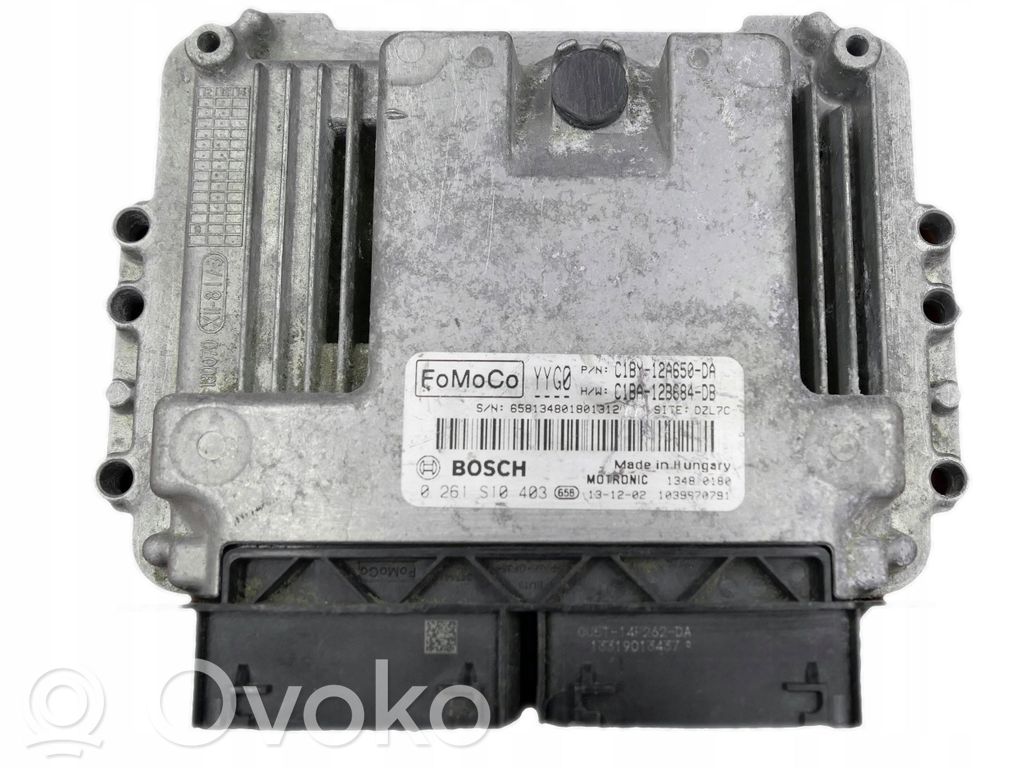Engine control unit/module   C1BY12A650DA,YYG0,0261S10403