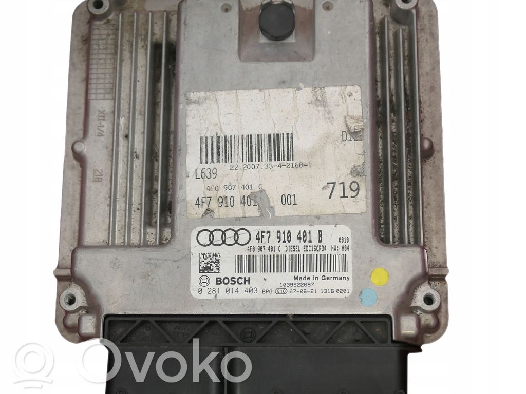 Audi A6 S6 C5 4B Wing mirror control module 