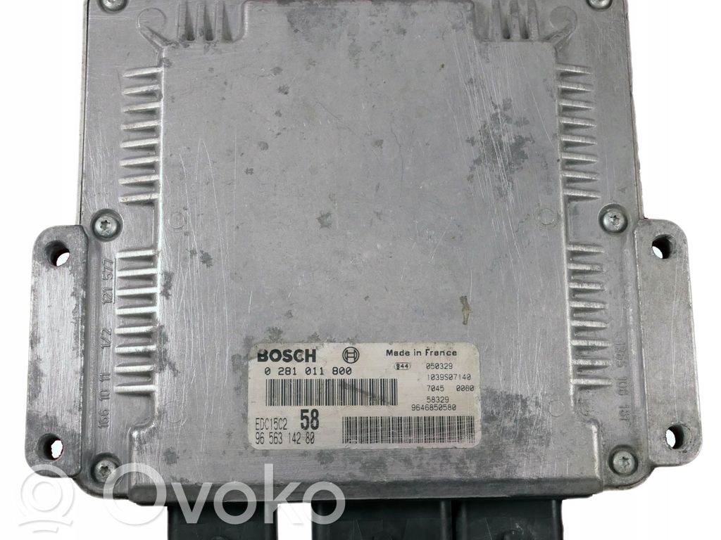 Peugeot 807 Motorsteuergerät/-modul 