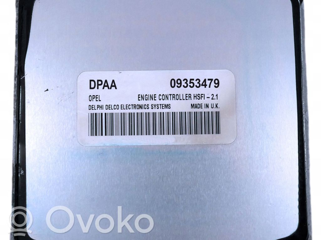 Engine control unit/module   09353479,DPAA