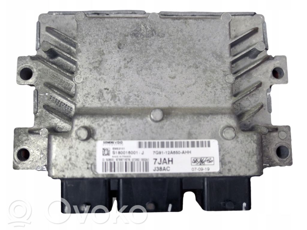 Unidad de control/módulo del motor   7G9112A650AHH,7JAH,S180016001,S180016001J