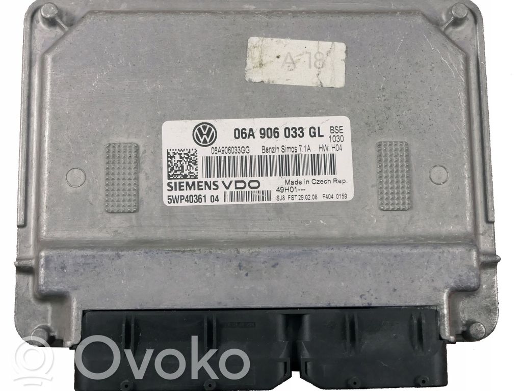 Volkswagen Golf V Unitate/modul de control motor 