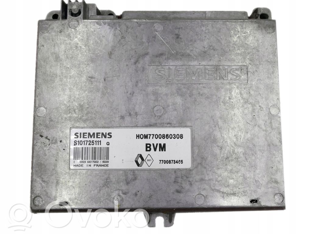 Unidad de control/módulo del motor   7700860308,HOM7700860308,S101725111,S101725111Q