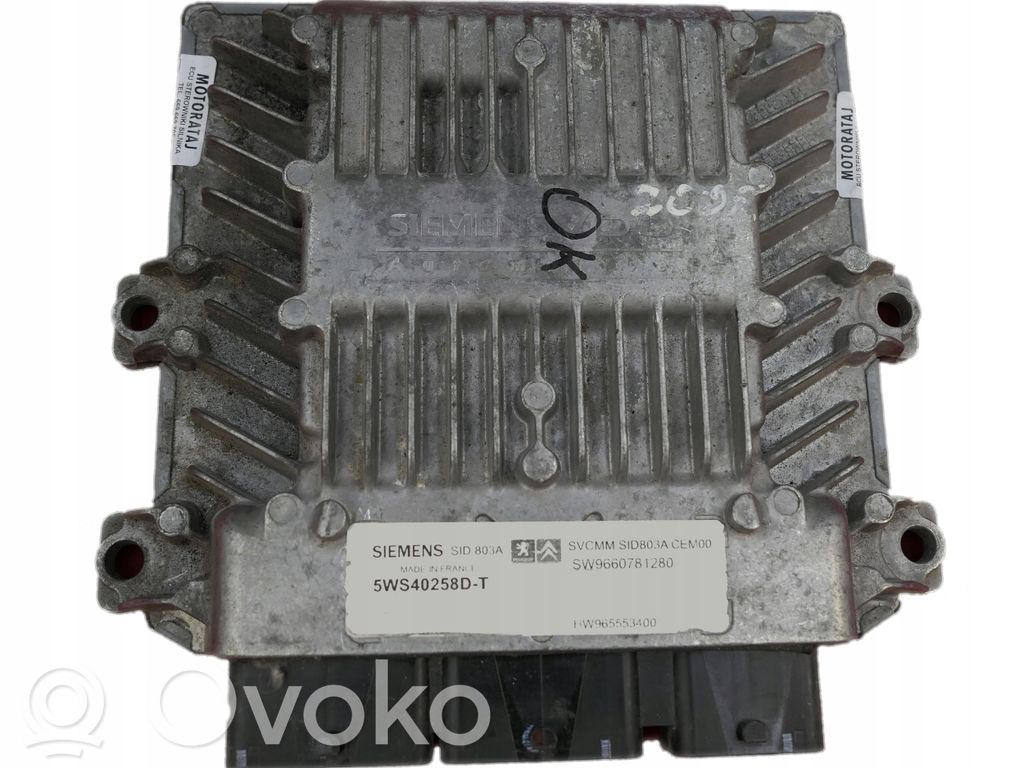 Citroen C5 Engine control unit/module 