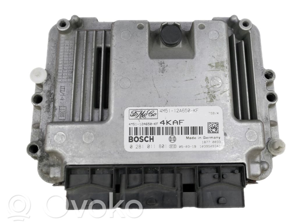 Ford Focus Unidad de control/módulo del motor 