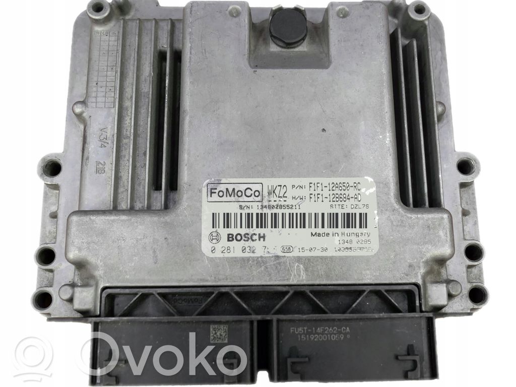 Ford Focus Engine control unit/module 