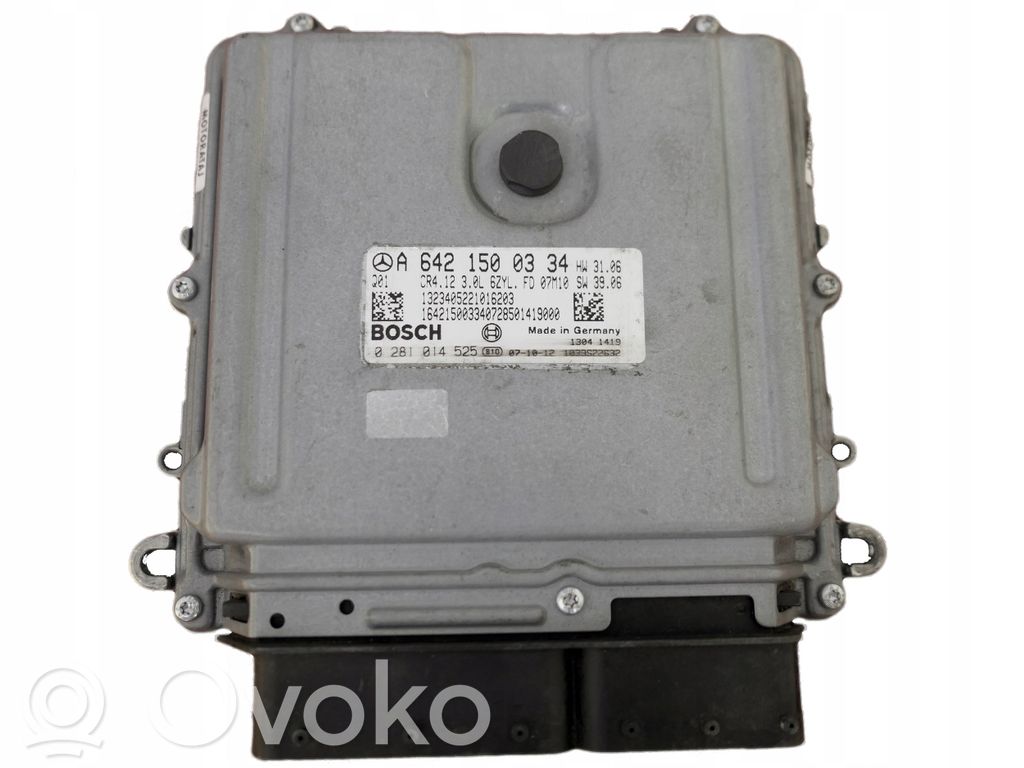 Engine control unit/module   A6421500334,0281014525