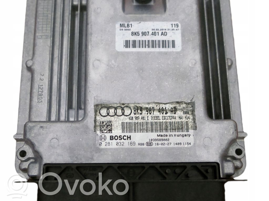 Audi Q5 SQ5 8R Engine control unit/module 