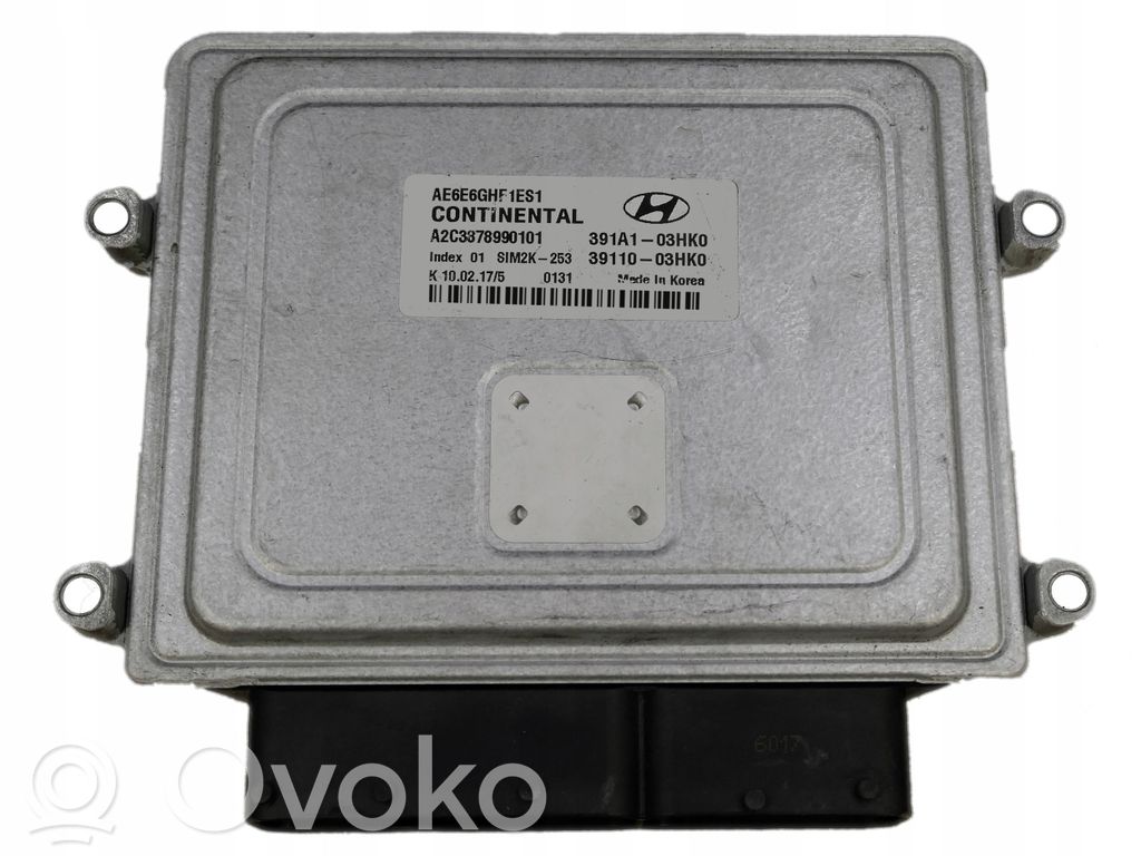 Hyundai Ioniq Engine control unit/module 