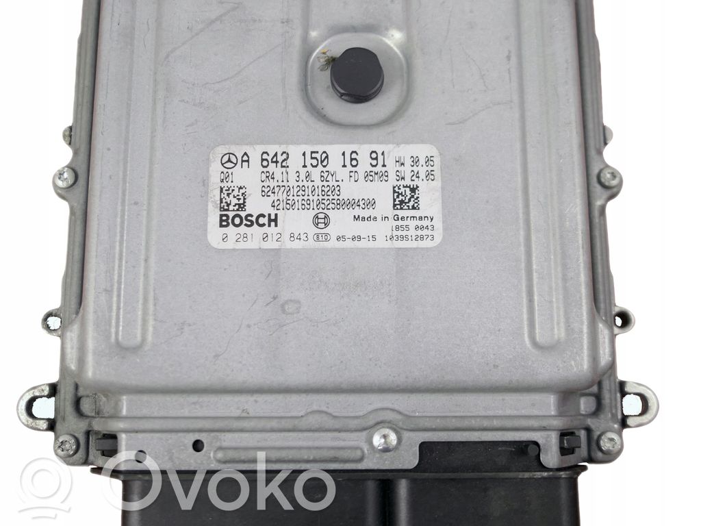 Engine control unit/module   A6421501691,0281012843,1039S12873