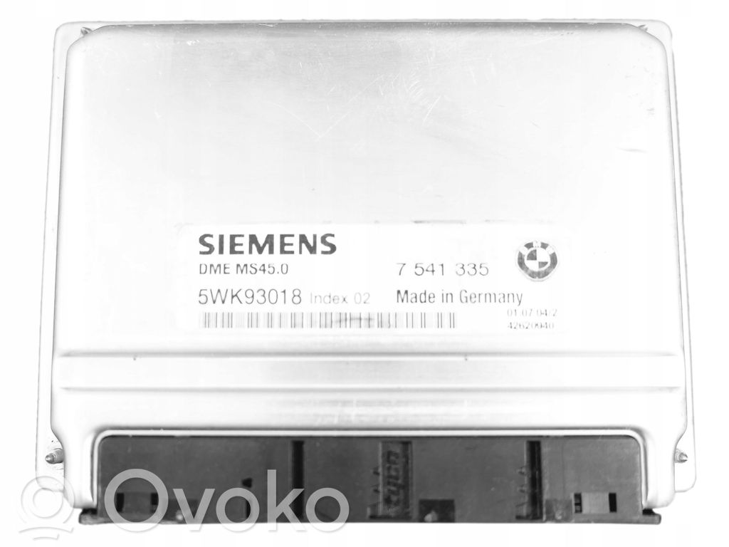 BMW Z4 E85 E86 Engine control unit/module 