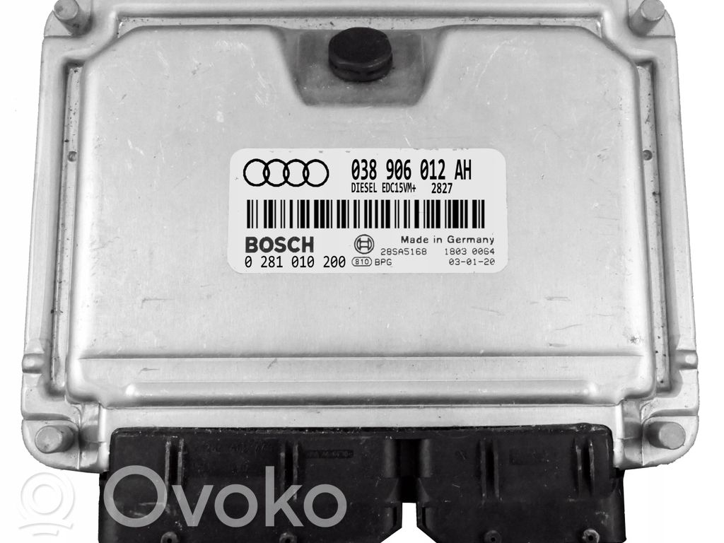 Engine control unit/module   038906012AH,0281010200