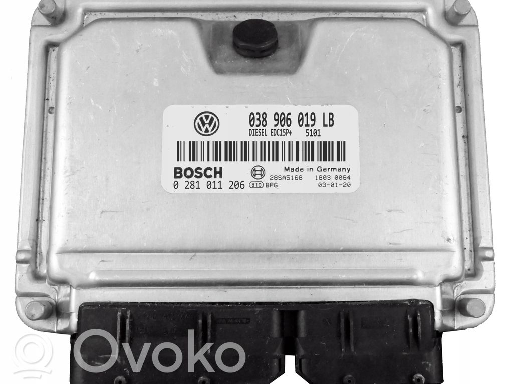 Volkswagen Polo Sterownik / Moduł ECU 