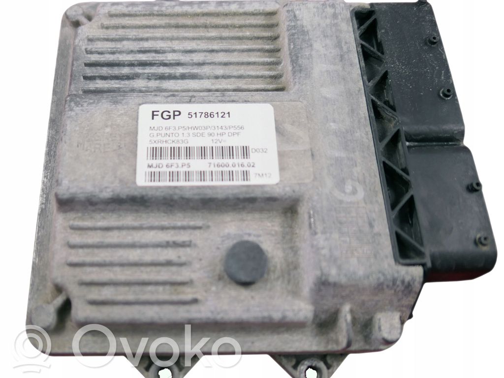 Engine control unit/module   51786121,MJD6F3P5