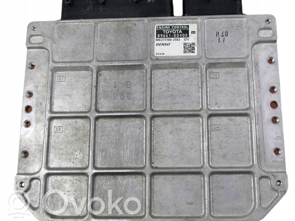 Toyota Yaris Verso Engine control unit/module 