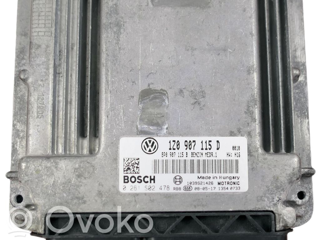 Skoda Octavia Mk2 (1Z) Engine control unit/module 