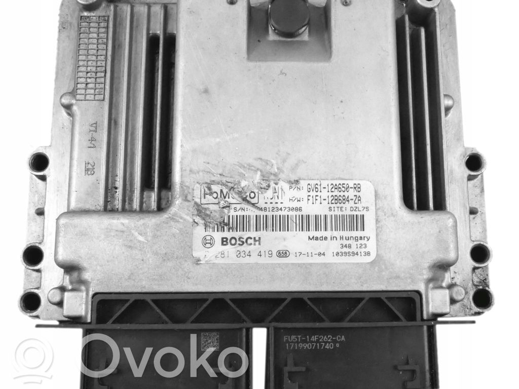 Ford Kuga II Unitate/modul de control motor 