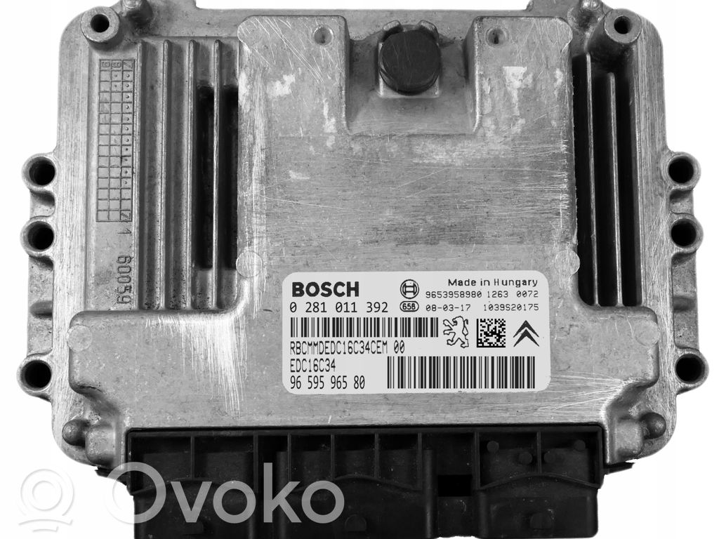 Citroen Xsara Picasso Engine control unit/module 