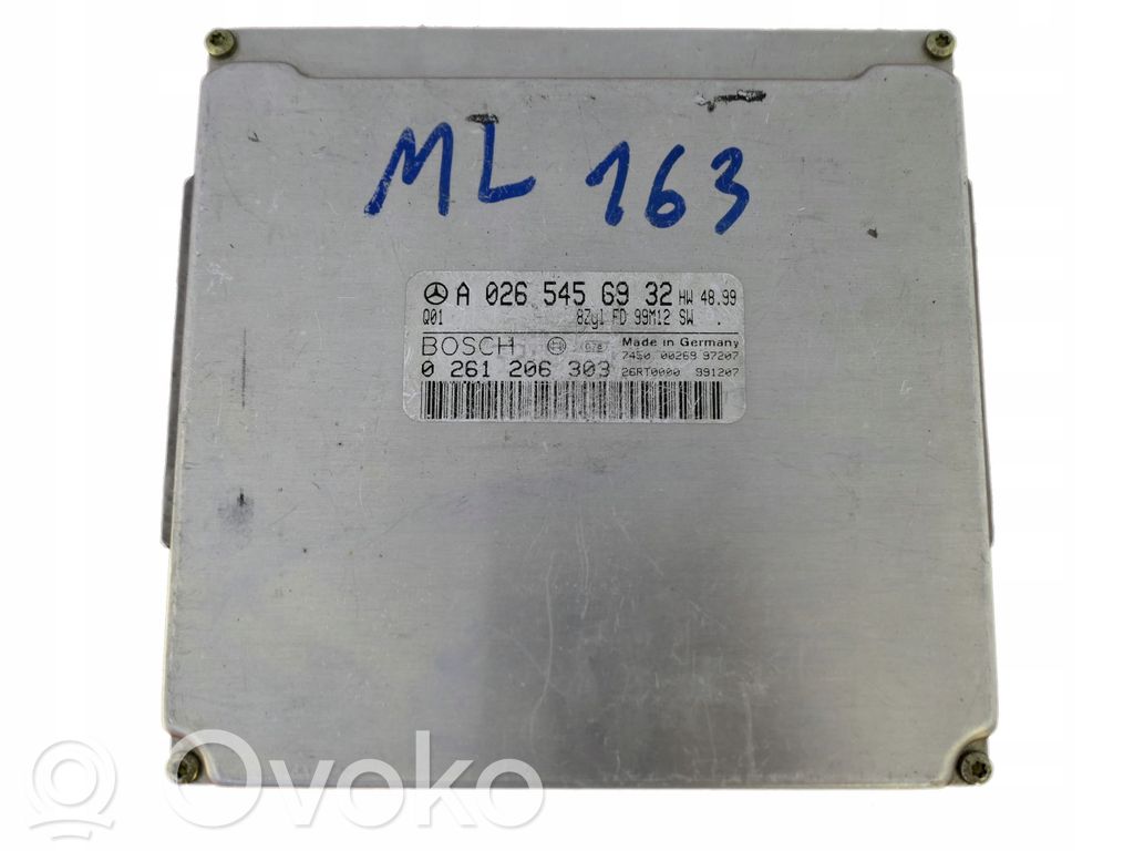 Mercedes-Benz ML W163 Unitate/modul de control motor 