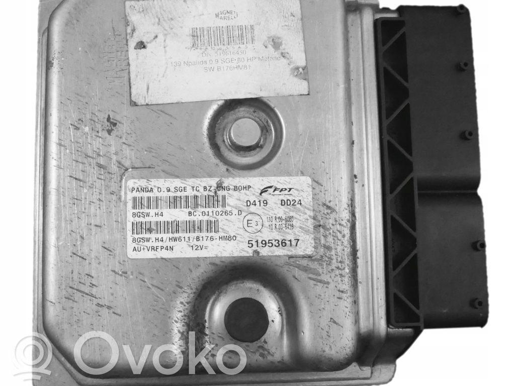 Engine control unit/module   51953617,8GSWH4