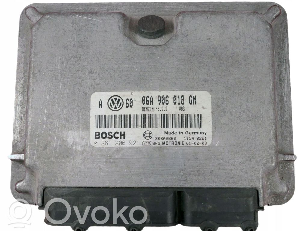 Engine control unit/module   06A906018GM,0261206921
