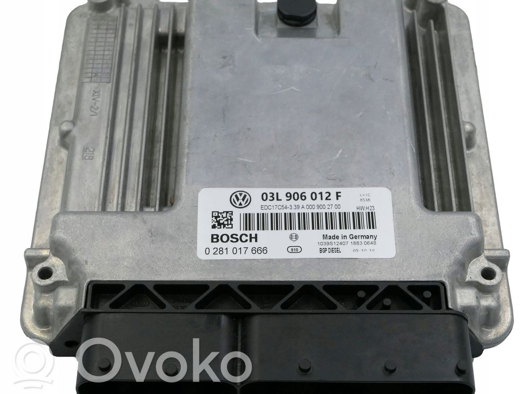 Volkswagen Crafter Engine control unit/module 