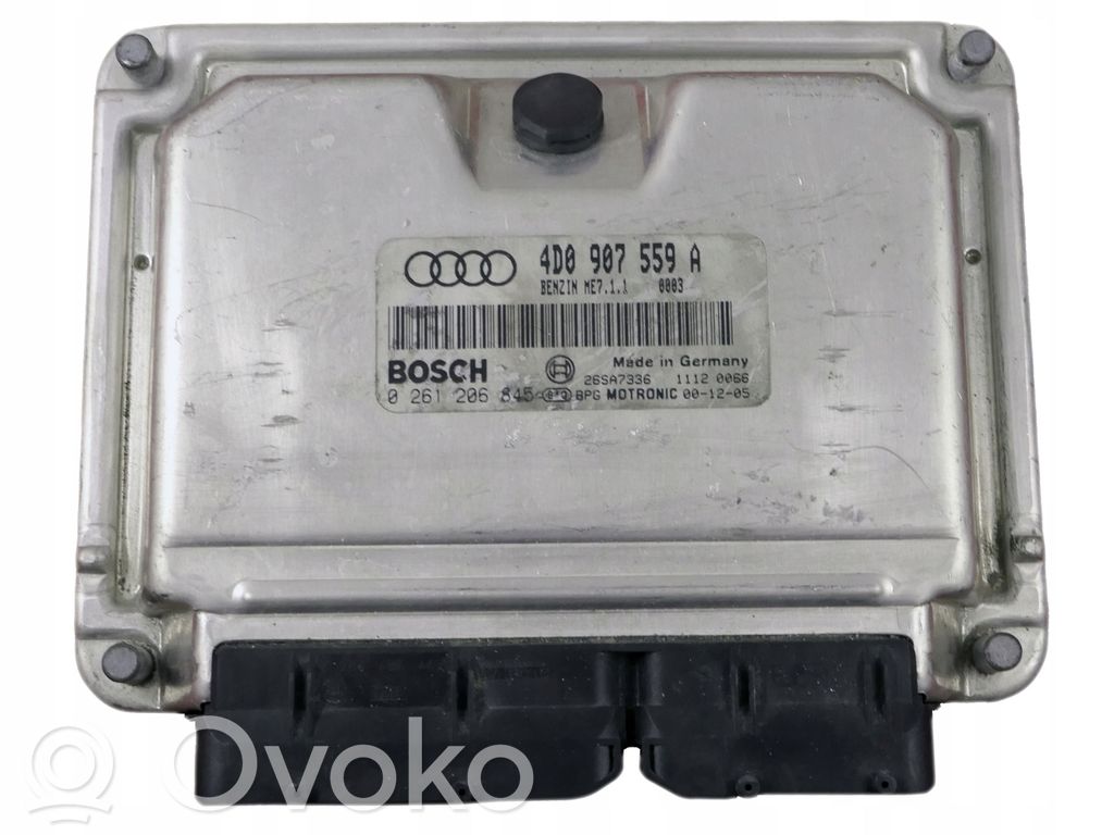 Audi A6 S6 C5 4B Sterownik / Moduł ECU 