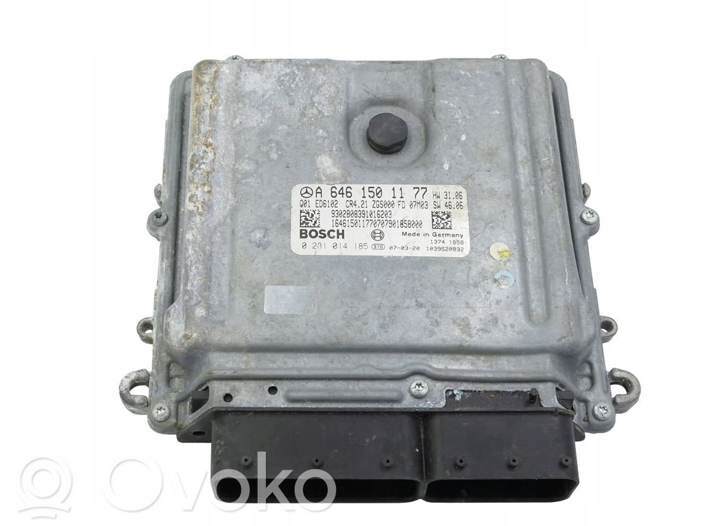 Mercedes-Benz Vito Viano W639 Sterownik / Moduł ECU 