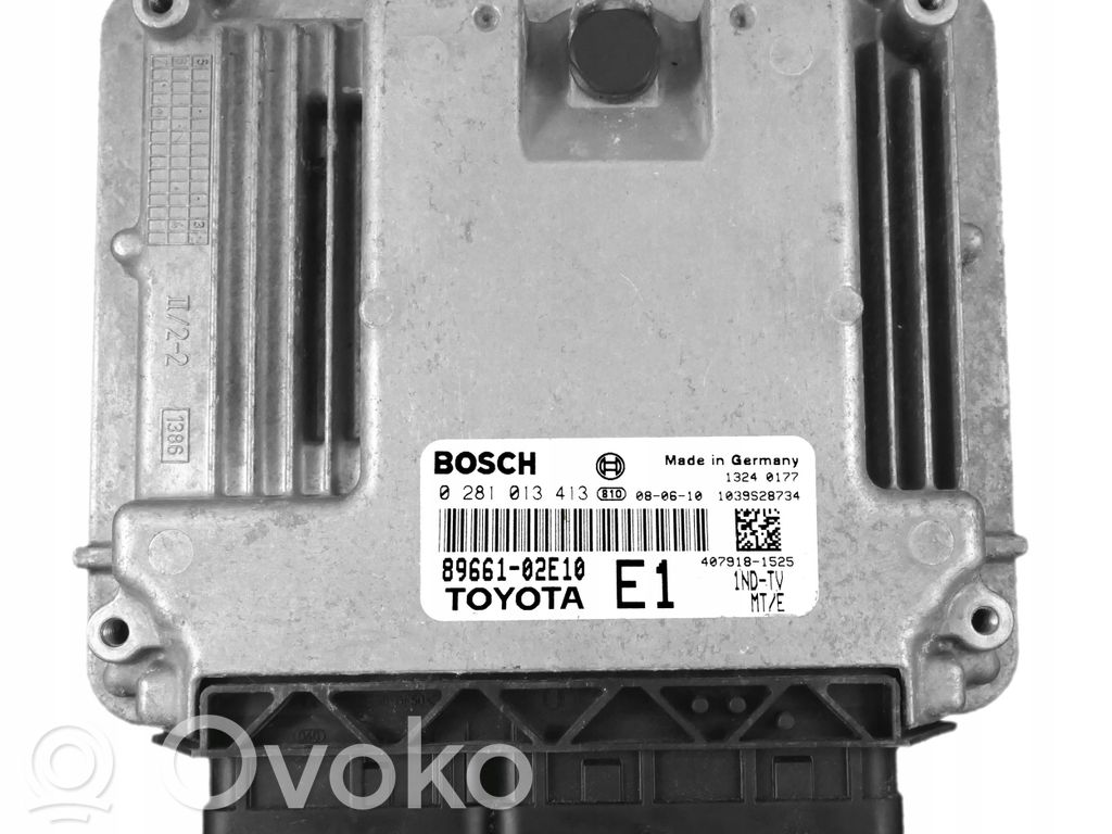 Toyota Auris 150 Sterownik / Moduł ECU 