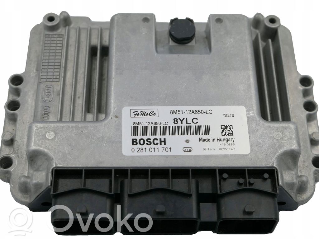 Unidad de control/módulo del motor   8M5112A650LC,8YLC,0281011701