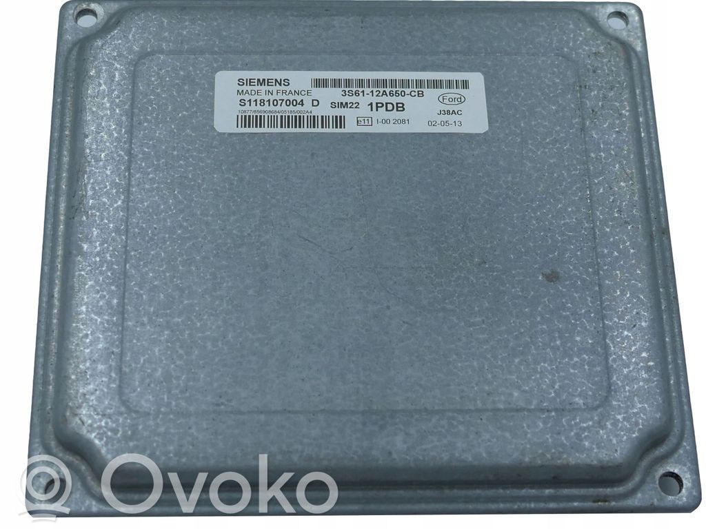 Ford Focus Engine control unit/module 