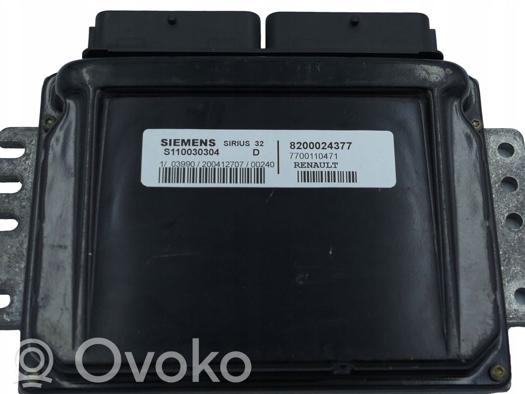 Renault Clio II Engine control unit/module 