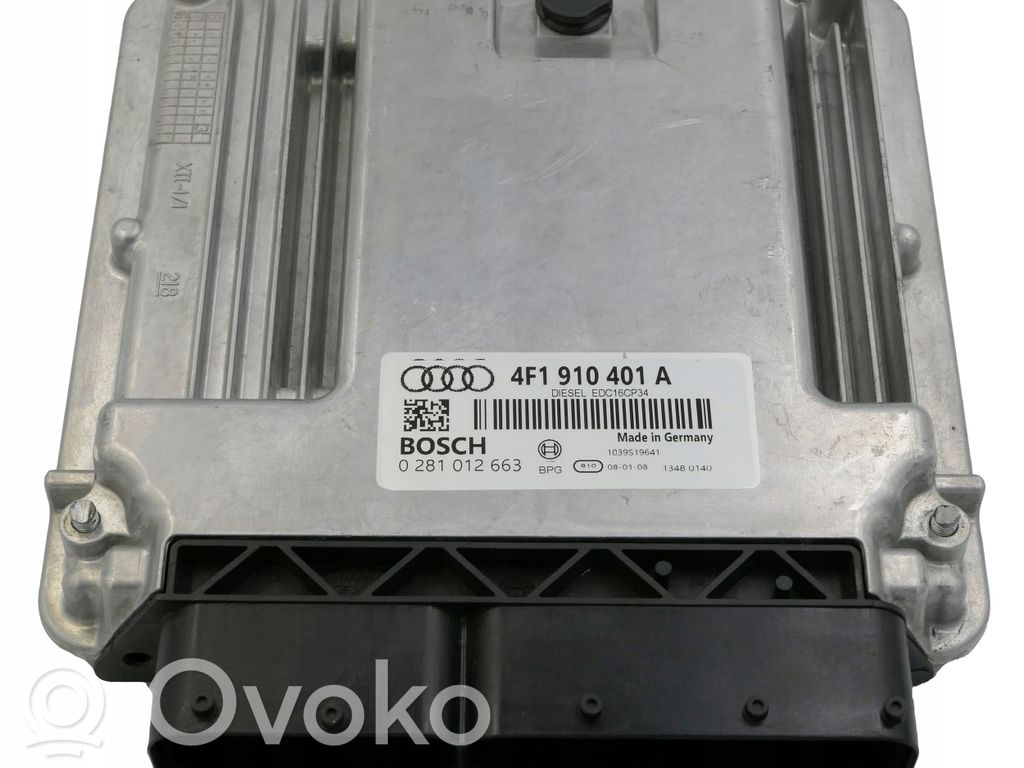 Audi A6 S6 C6 4F Engine control unit/module 