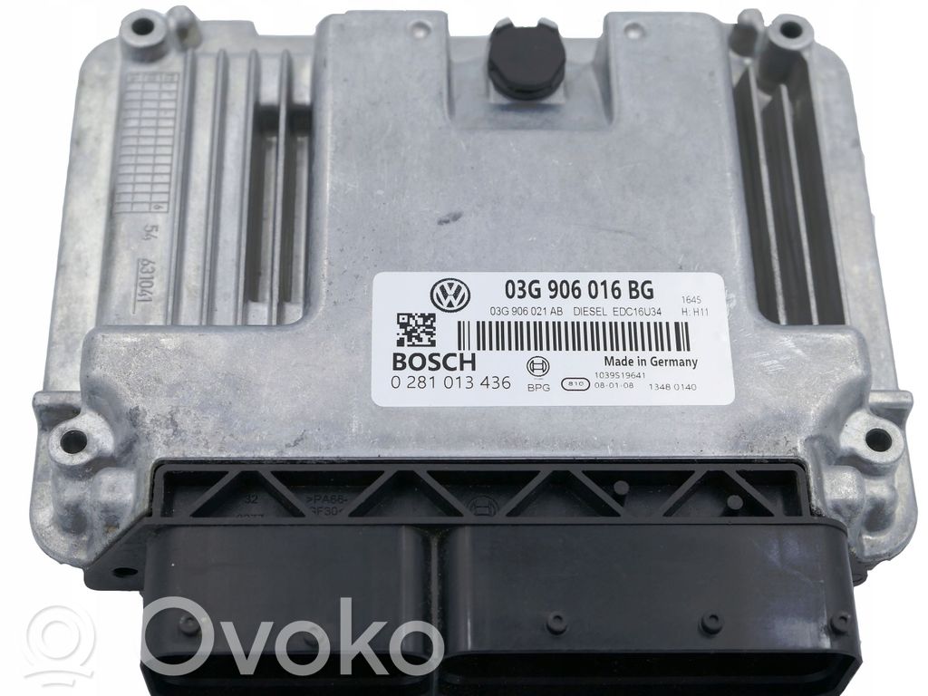 Audi A4 S4 B8 8K Engine control unit/module 