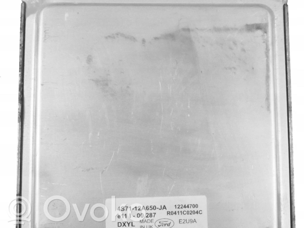 Engine control unit/module   4S7112A650JA,12244700,12A650